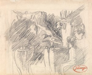 La tentación de Cristo de George Romney